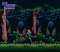 une photo d'Ã©cran de The Adventures of Batman and Robin sur Nintendo Super Nes